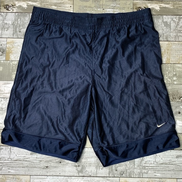 navy blue nike basketball shorts